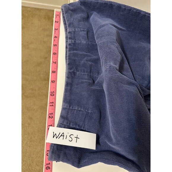 Vintage LL Bean Pull On Corduroy Pants Sz 14 Y2K Western Cowboy Boho Grannycore - Picture 11 of 13